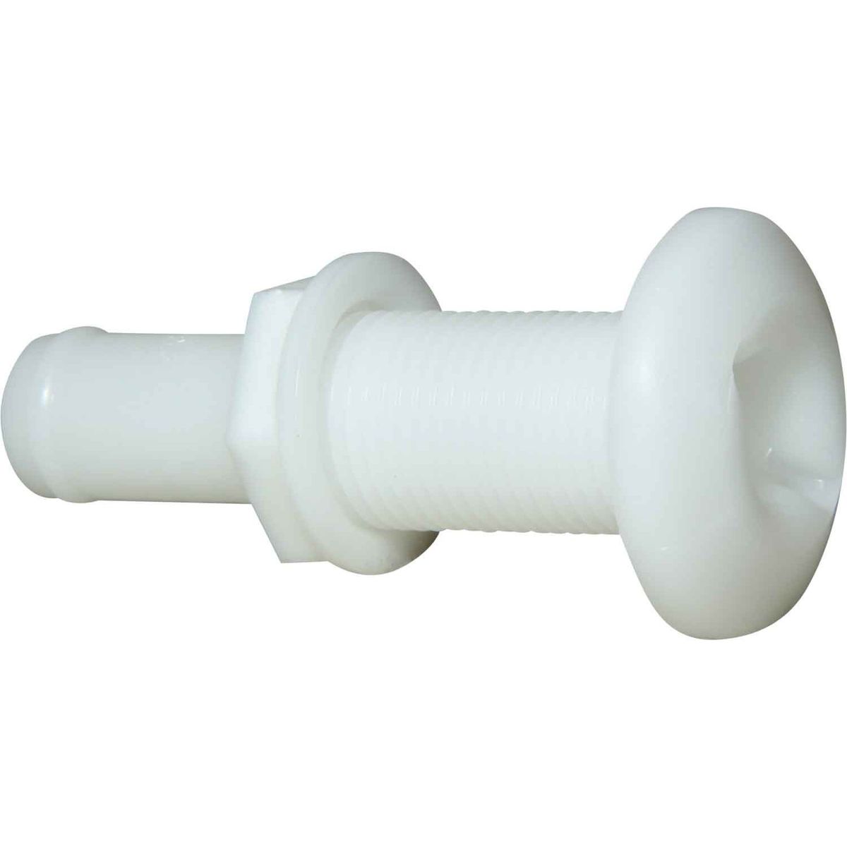 Perko 0328 Plastic Broad Through Hull Skin Fitting (16mm Hose Tail)