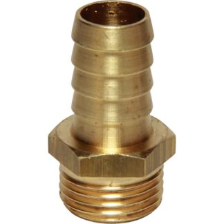Maestrini Brass Straight Hose Tail (1/2" BSP Male to 16mm Hose)