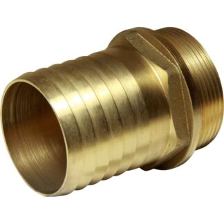 Maestrini Brass Straight Hose Tail (2" BSP Male to 55mm Hose)