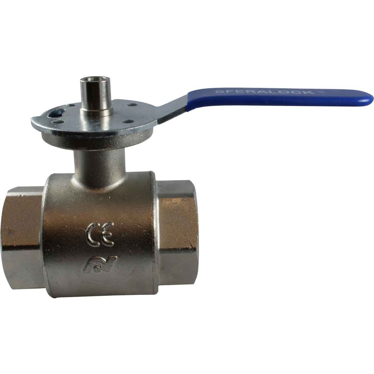 Maestrini Brass Ball Valve with Safety Lock (1-1/2" BSP Female)