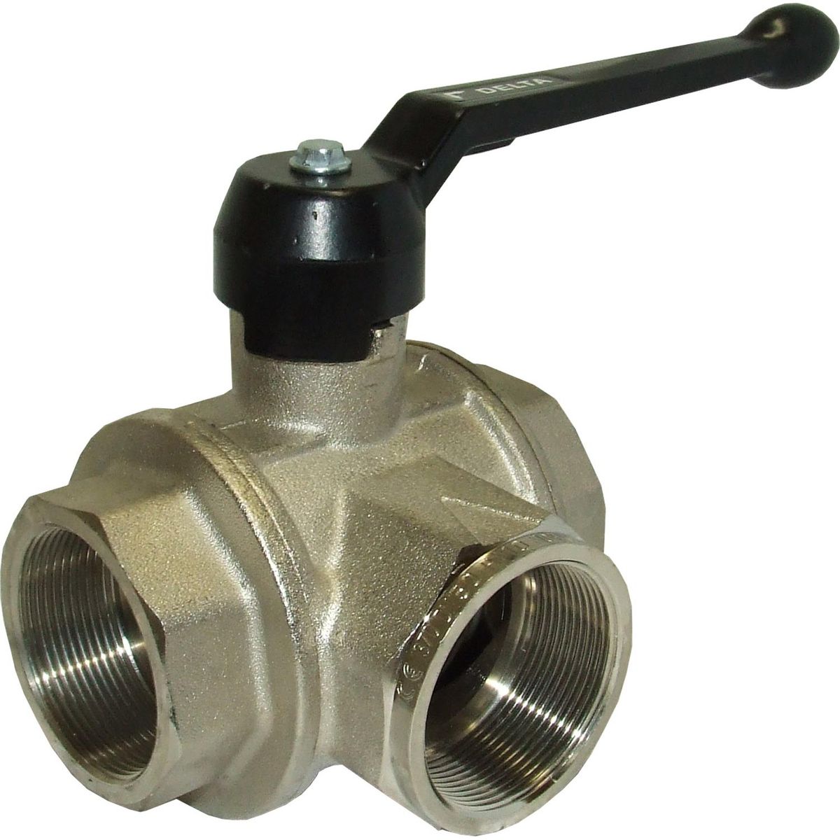 Maestrini Brass Reduced Passage L Port Valve (2" BSP)