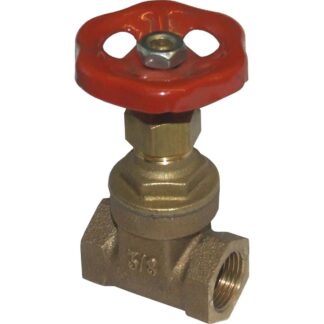 Maestrini Brass Gate Valve with Bronze Body (3/8" BSP Female)