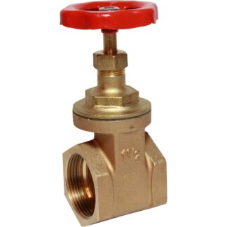 Maestrini Brass Gate Valve with Bronze Body (1-1/2" BSP Female)