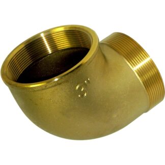 Maestrini Brass Compact 90ø Elbow (3" BSPT Male / BSP Female)