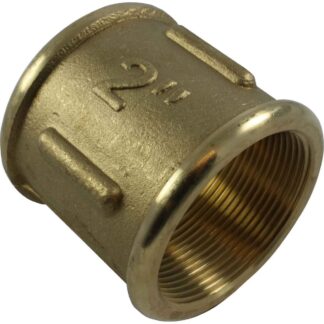 Maestrini Brass Equal Socket (Female Ports / 2" BSP)