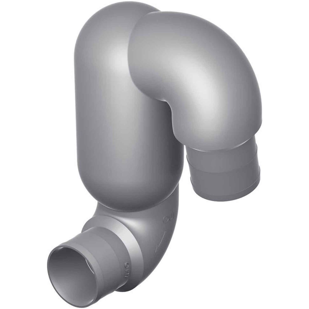 Vetus LT9090 Plastic Exhaust Gooseneck (90mm Diameter)