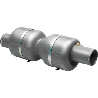 Vetus MV125 Plastic Exhaust Muffler with Check Valve (127mm Diameter)