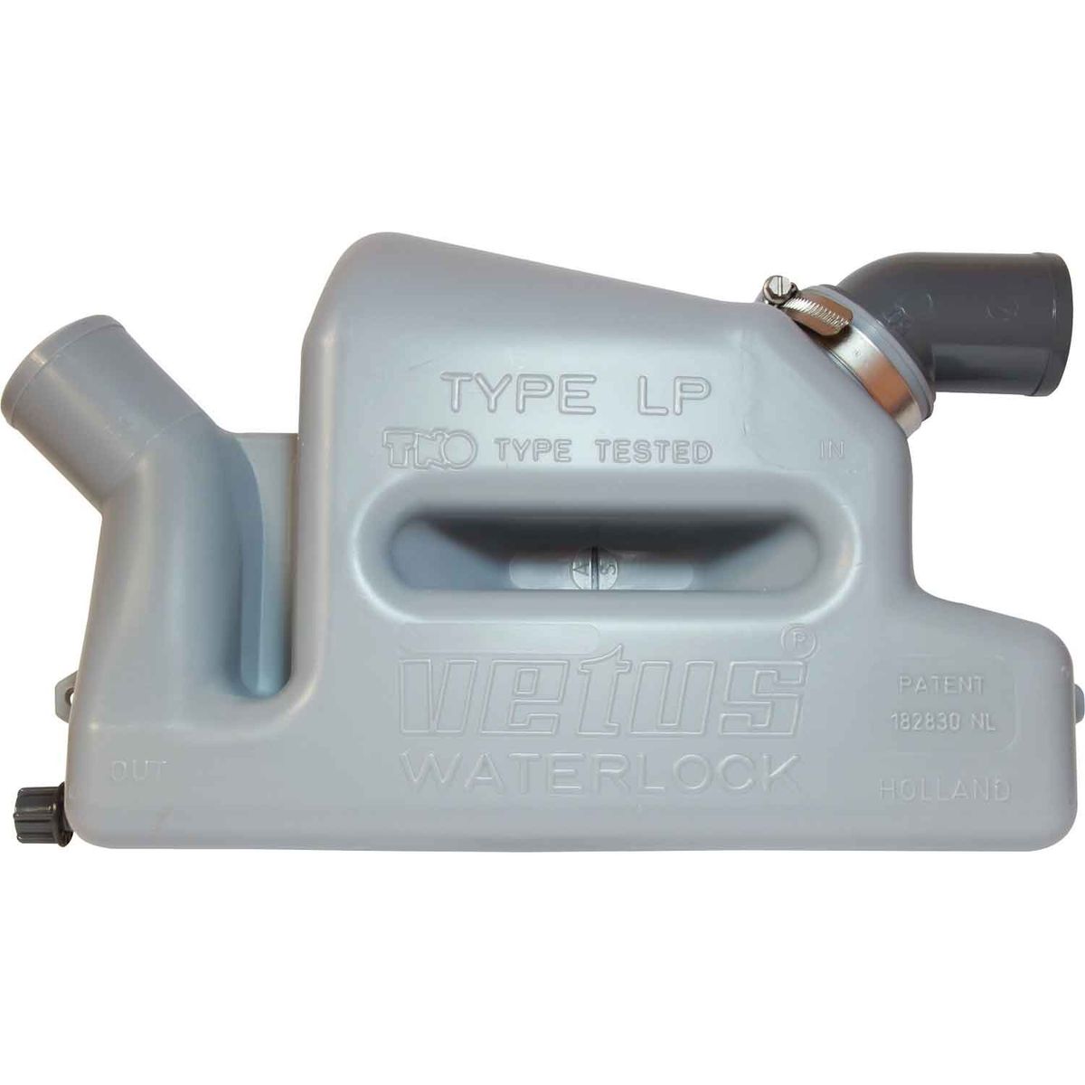 Vetus LP50R Plastic Marine Waterlock (50mm / 4.3 Litres)