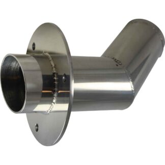 Seaflow Stainless Steel 45 Degree Exhaust Outlet (45mm ID Hose)
