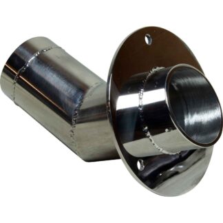 Seaflow Stainless Steel 45 Degree Exhaust Outlet (57mm ID Hose)