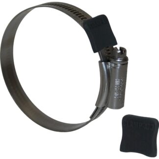 Clamp Aid Black Hose Clip End Guards (1/2" Wide / Pack of 20)