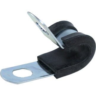 AG Zinc Rubber Lined P Clips (8mm / Pack of 10)