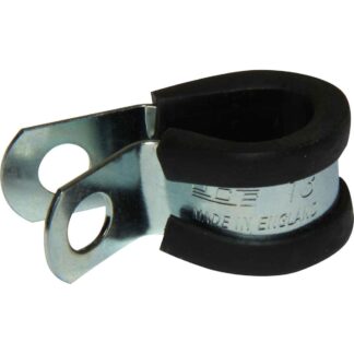 AG Zinc Rubber Lined P Clips (13mm / Pack of 10)