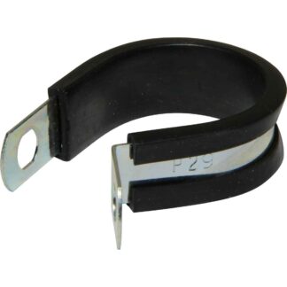 AG Zinc Rubber Lined P Clips (29mm / Sold Singularly)