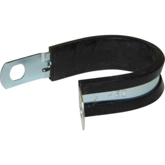 AG Zinc Rubber Lined P Clips (32mm / Sold Singularly)