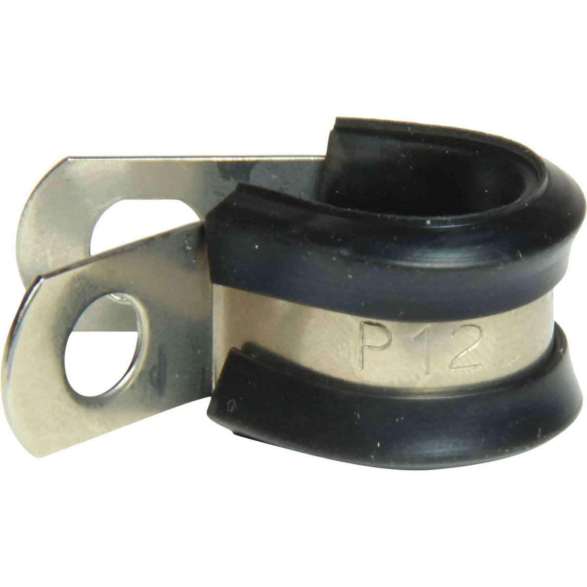 AG Stainless Steel Rubber Lined P Clips (12mm / Pack of 10)