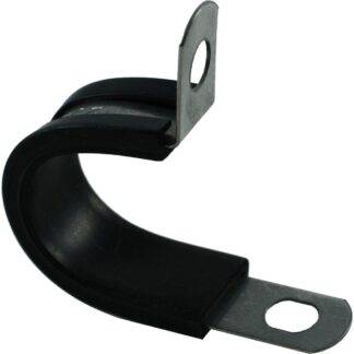 AG Stainless Steel Rubber Lined P Clips (20mm / Pack of 5)