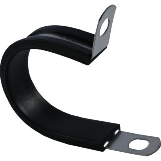 AG Stainless Steel Rubber Lined P Clip (32mm / Sold Singularly)