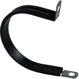 AG Stainless Steel Rubber Lined P Clip (60mm / Sold Singularly)