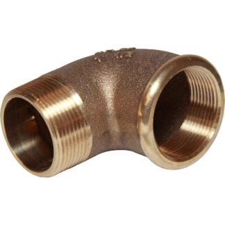 Maestrini Bronze Compact 90¡ Elbow (1-1/2" BSPT Male / BSPP Female)