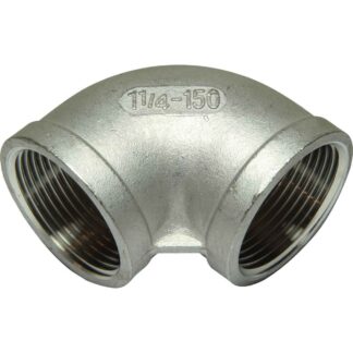 Osculati Stainless Steel 316 90 Degree Elbow (1-1/4" BSP Female)