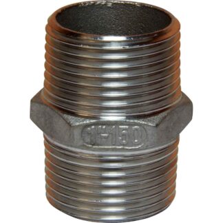 Osculati Stainless Steel 316 Equal Nipple (Male Thread / 1" BSP)