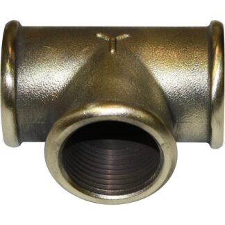 Maestrini DZR Equal Tee Fitting (Female Ports / 1" BSP)