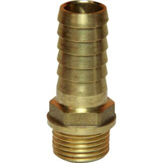 Maestrini DZR Straight Hose Tail (1/2" BSP Male to 18mm Hose)