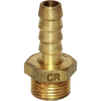 Maestrini DZR Straight Hose Tail (3/8" BSP Male to 10mm Hose)