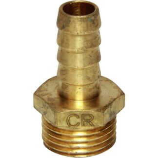 Maestrini DZR Straight Hose Tail (1/2" BSP Male to 12mm Hose)