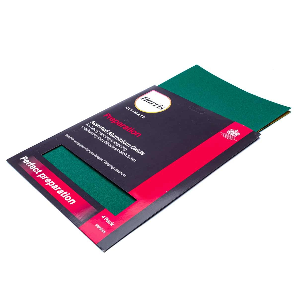 Harris Aluminium Oxide Paper Ultimate Medium (Pack of 4)