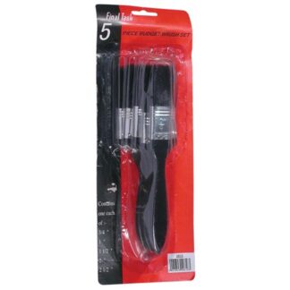AG Budget Paint Brush Set (5 Assorted)