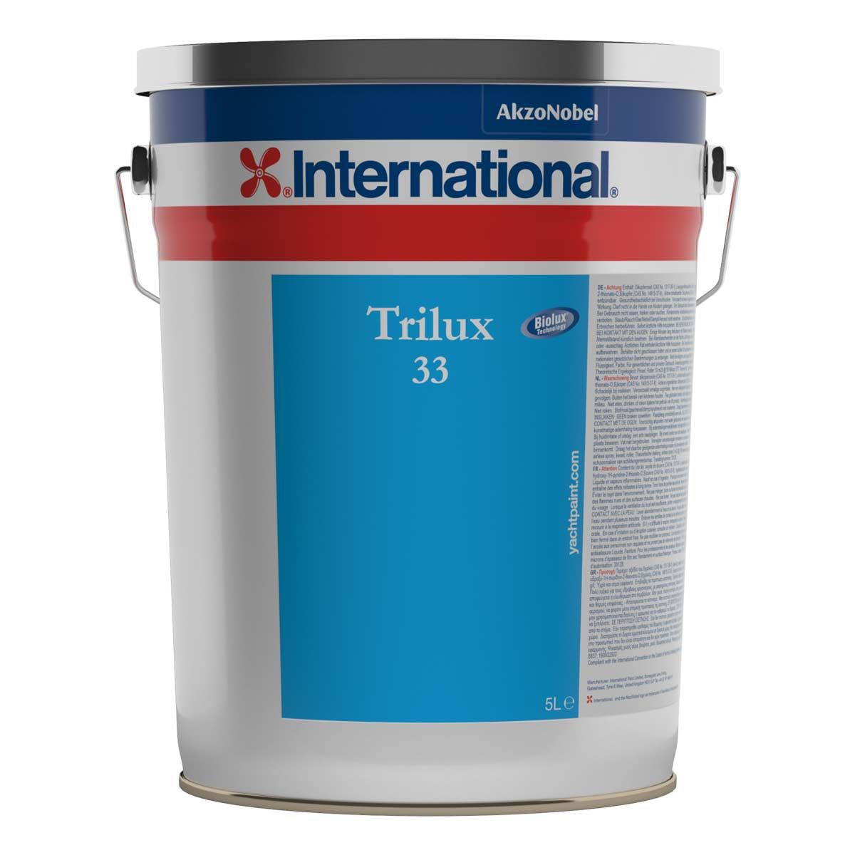 International Trilux 33 Antifouling Navy Blue 5 Litre (Professional)