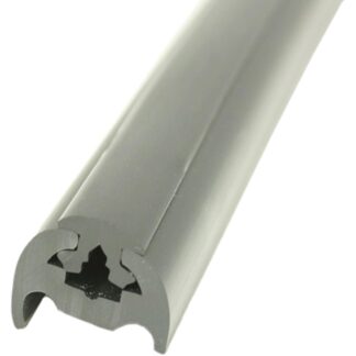 Wilks PVC 180 Fender Lipped D Black with Insert (27 x 16mm x 15m)