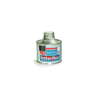 Polymarine Letterflex PVC Paint (125ml / Black)