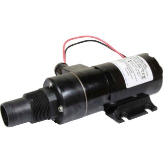 Jabsco Macerator Waste Pump (12V / 45 LPM / 1-1/2" In / 1" Out Left)