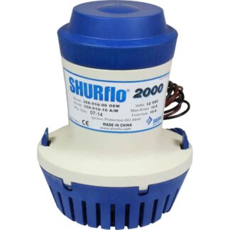 SHURflo 2000 Submersible Bilge Pump (12V / 126 LPM / 28mm Hose)