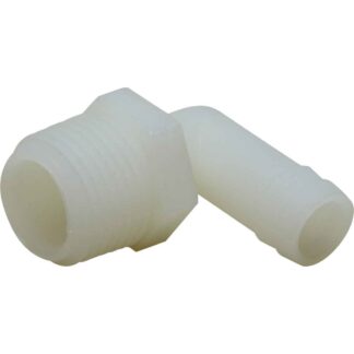 SHURflo 90 Degree Fitting 1/2" NPT Male to 13mm ID Hose