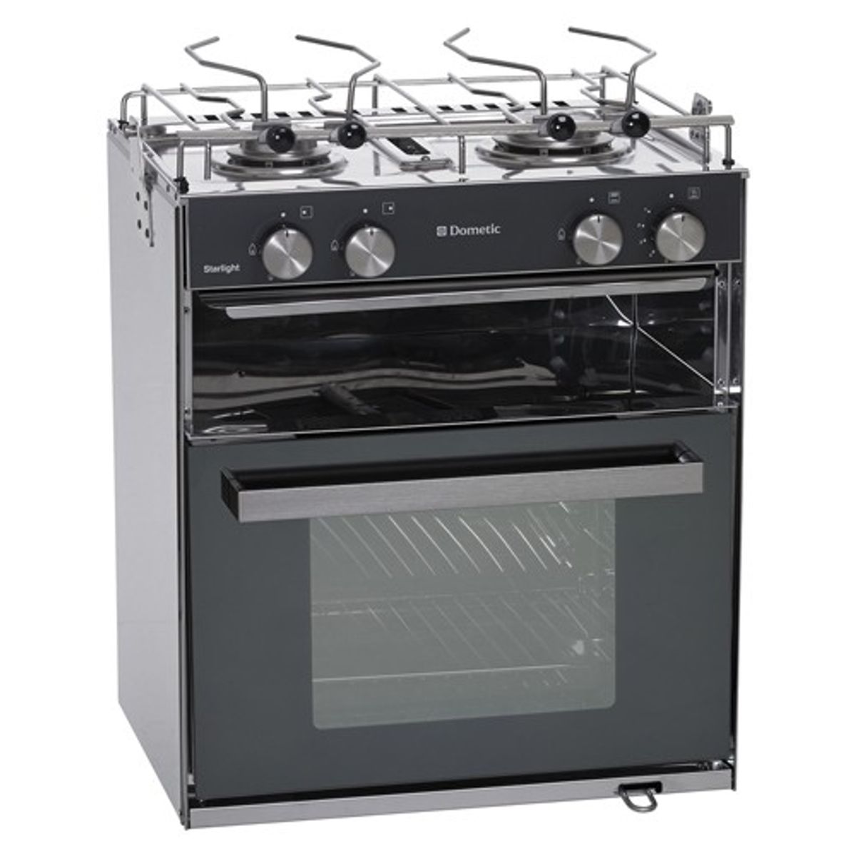 Dometic StarLight 2 Burner LPG Hob with Oven & Grill