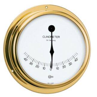 Barigo Clinometer in Brass 130mm Dial (155mm x 35mm)