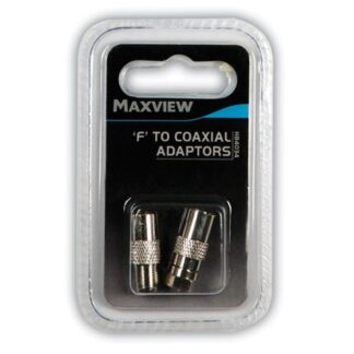 Maxview 'F' to Coaxial Adaptors (Pair)
