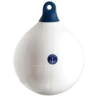Anchor HD Ball Float (67 x 56cm / White with Blue Tip)