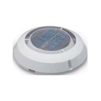 Marinco Nicro Solar MiniVent 1000 3" Fan (Stainless Steel, 7" OD)