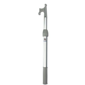 Trem Telescopic Boat Pole & Hook (30mm Dia / 1.2-2.1m)