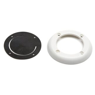 Can Plastic Drain Cap with NRV for 6-22928 Transom Socket (90mm OD)