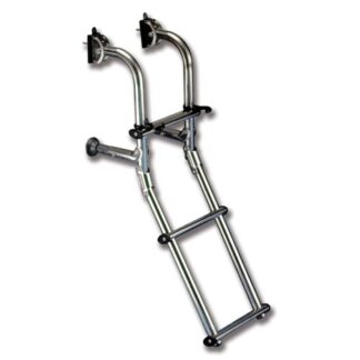 Trem 3 Step SS Bolt On Boarding Ladder 22 x 74cm