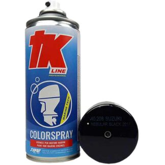 TK Colorspray Suzuki Nebular Black 2017 Engine Paint 400ml (Each)