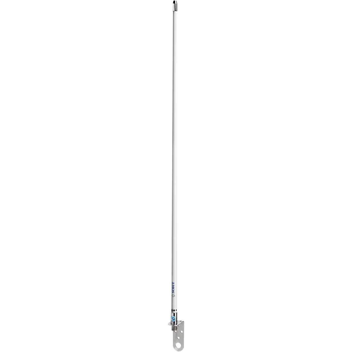 Scout KM-4 3db VHF Fibreglass Antenna 1M & SS Bracket (Windex Ready)