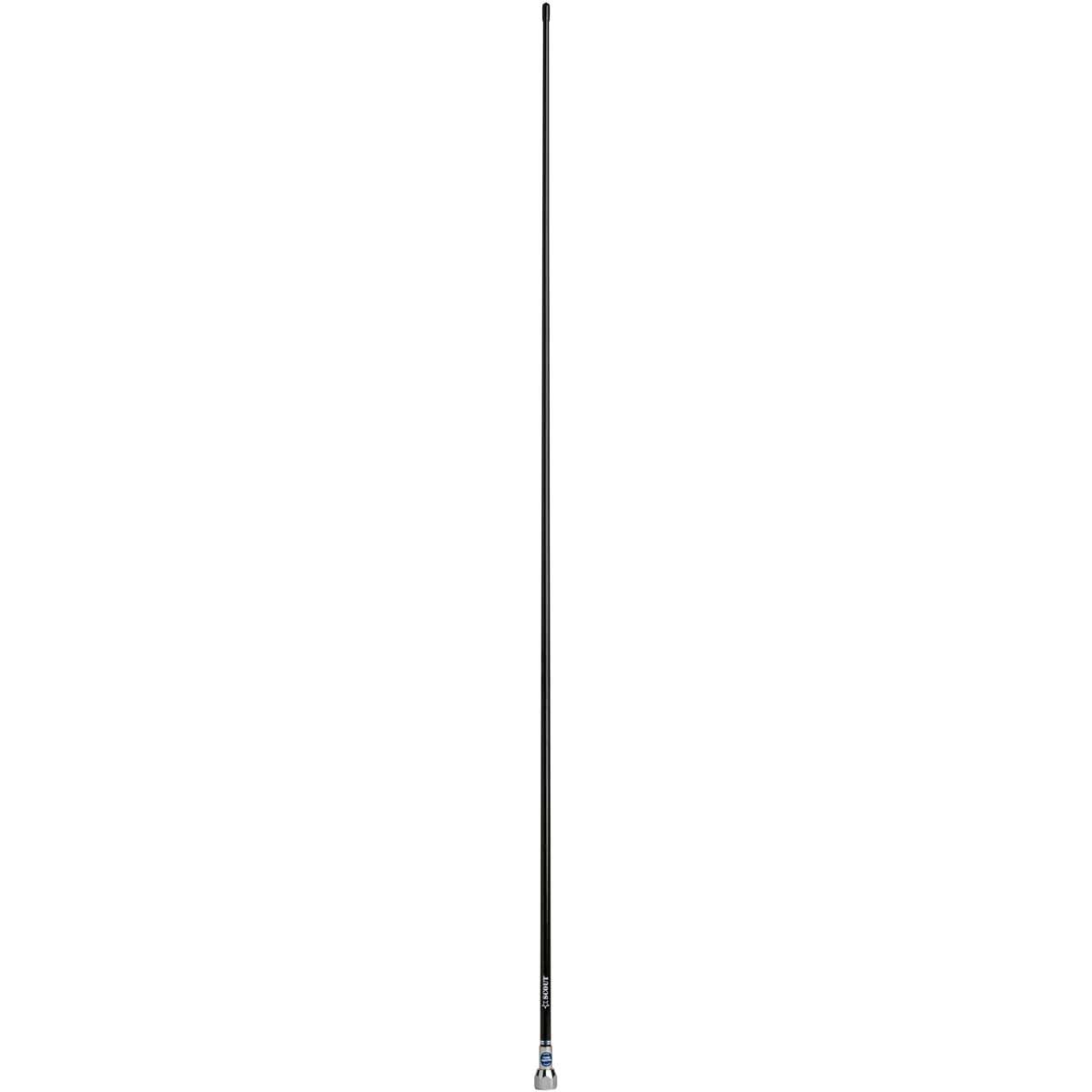 Scout Quick 2 3db VHF Fibreglass Antenna 1.5M with 5M Cable (Black)