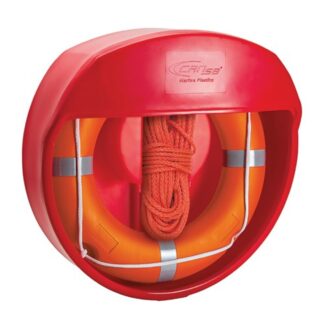 Can Lifebuoy Container Wall Mount for 6-99025 Can Lifebuoy 28"